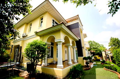 เช่าบ้านเดี่ยว วิทยาลัยเทคนิคราชสิทธาราม : ปล่อยเช่าบ้านเดี่ยวหลังใหญ่ 2 ชั้น หมู่บ้านเดอะแกรนด์ พระราม 2 5 ห้องนอน / 4 ห้องน้ำ