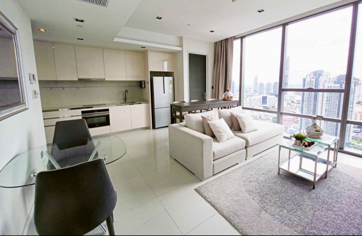 picture ST238 For Rent: The Bangkok Sathorn | High Floor, River View, Luxury Unit with Private Elevator Lobby - 4/8