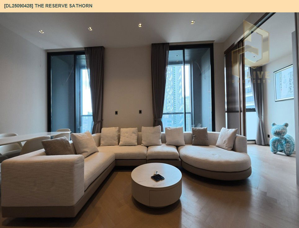 picture DL25090428 Condo for rent, The Reserve Sathorn near BTS Chong Nonsi, ready to move in, call urgently 0653619502 LineID @534wlwof - 9/21