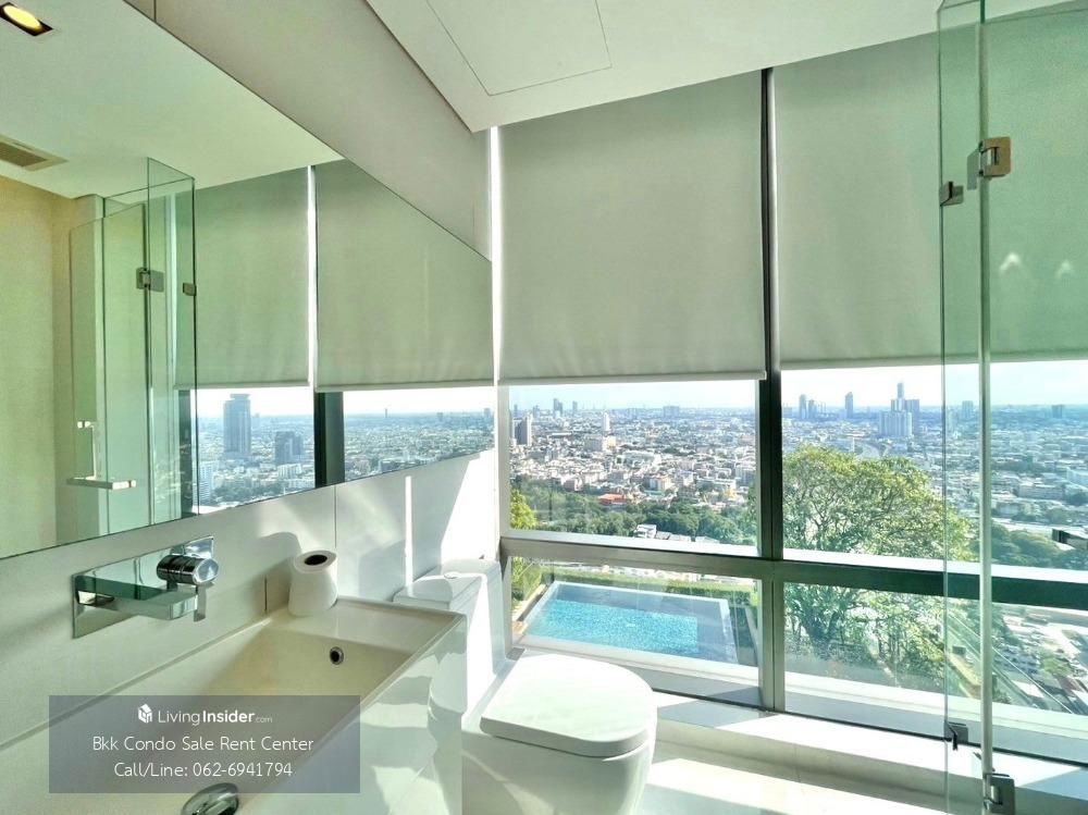 รูป คอนโด The Bangkok Sathorn 2 ห้องนอน 2 ห้องน้ำ พื้นที่ 125 ตรม. วิวแม่น้ำเจ้าพระยา *ค่าเช่า 130,000 ฿ ต่อเดือน *ขาย 40 ลบ* ติดต่อ โทร.062-6941794  - รูปที่ 9/12