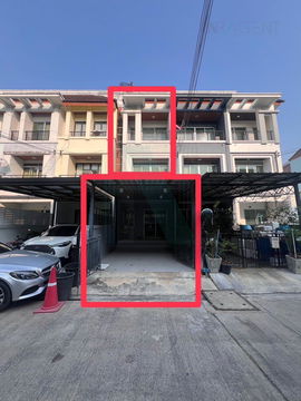 📌 For Sell Town house BAAN KLANG MUANG THE PARIS RAMA9-RAMKAMHANG 3-story 3 bedroom 3 bathroom