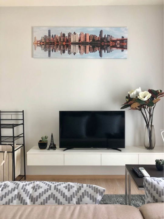 picture TA8094📲LineID @556ryccg🚄2 Bedroom 53sqm Floor22 Noble Revolve Ratchada2 Fully furnished near MRT Thailand Cultural Center, Esplanade - 7/14