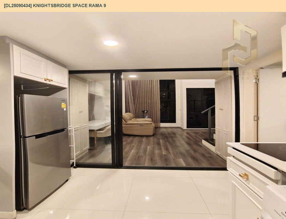 picture DL25090434 Condo for rent, Knightsbridge Space Rama 9 near MRT พระราม 9, ready to move in, call urgently 0800343450 LineID @655ebbvc - 5/14