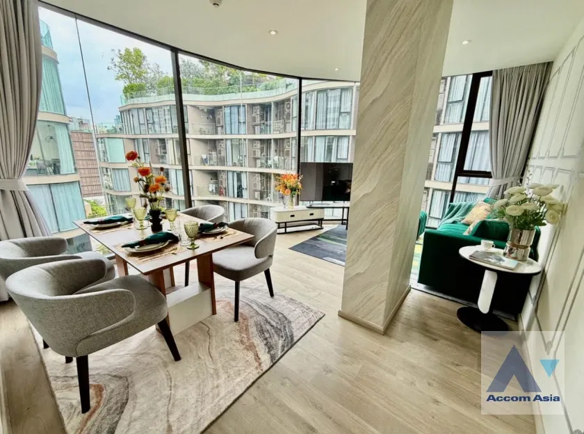 รูป 🔼🔽 AccomA 📩 Fully Furnished 2 BR Condominium @Fynn Asoke (AA43588) - รูปที่ 4/9