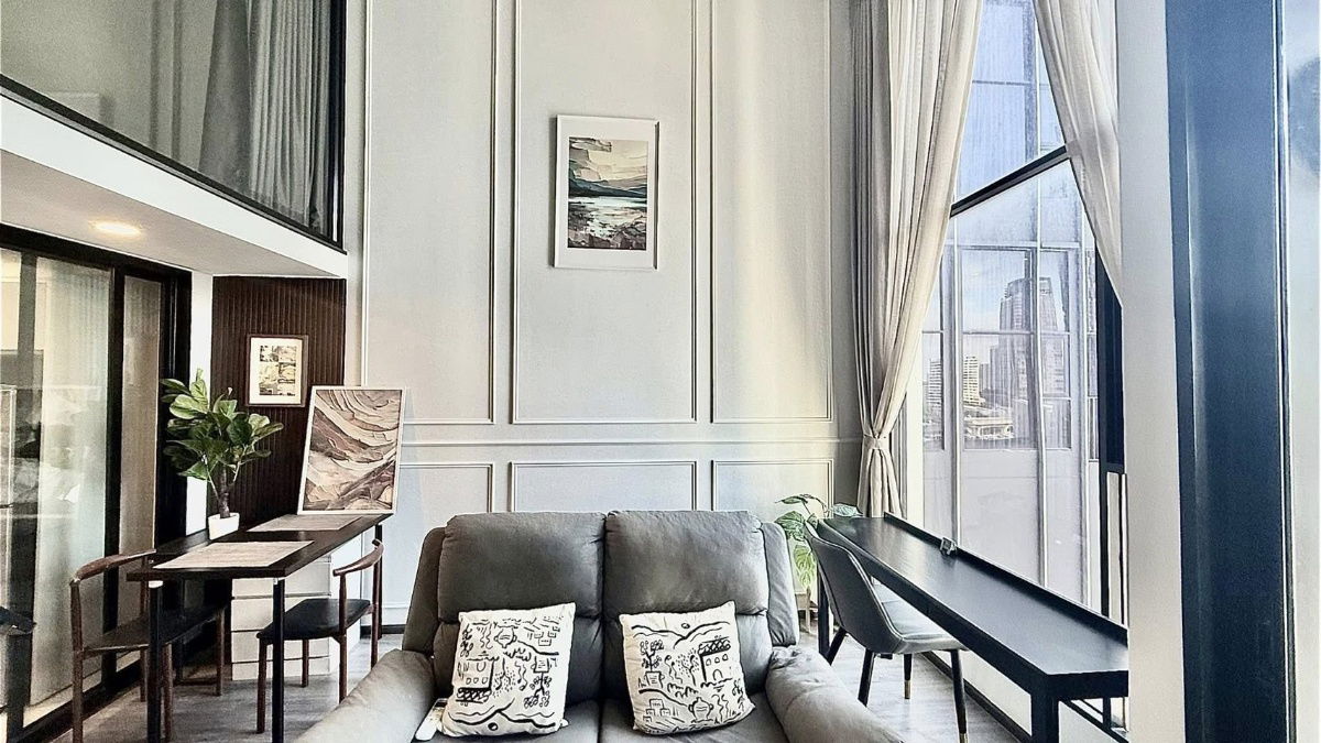 picture 🏙Duplex🔥Knightsbridge space Ratchayothin🔥🚅 Next to BTS Phaholyothin 24,Major Ratchayothin ☎️Tel/What app:0917061999,0938979669 Khun Kwa - 5/12