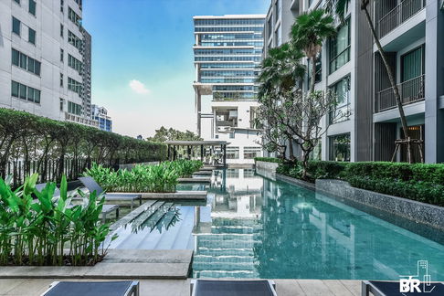 🌳Available Now! Garden View Unit ,Quattro by Sansiri Near BTS Phrom Phong