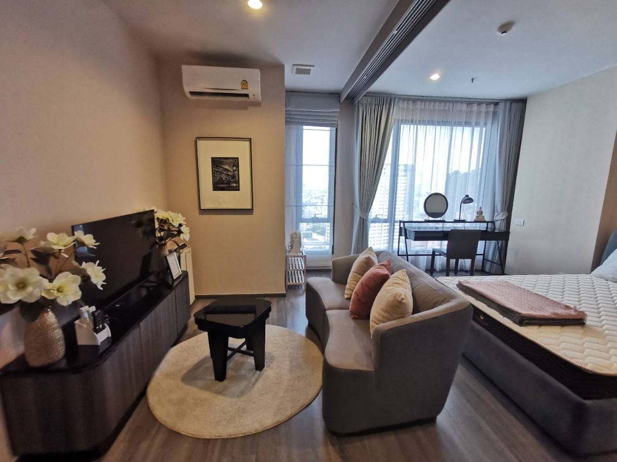picture For rent : IDEO Mobi Rangnam ,23rd Floor, 1 bed 1bath area 35 sq.m. reday to move in - 15/24