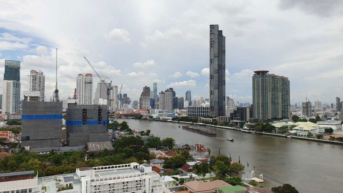 รูป #b4554 8/7/68  ให้เช่าคอนโด  Supalai River Place เจริญนคร  📲📢สอบถาม ld line @condoboy  - รูปที่ 6/13