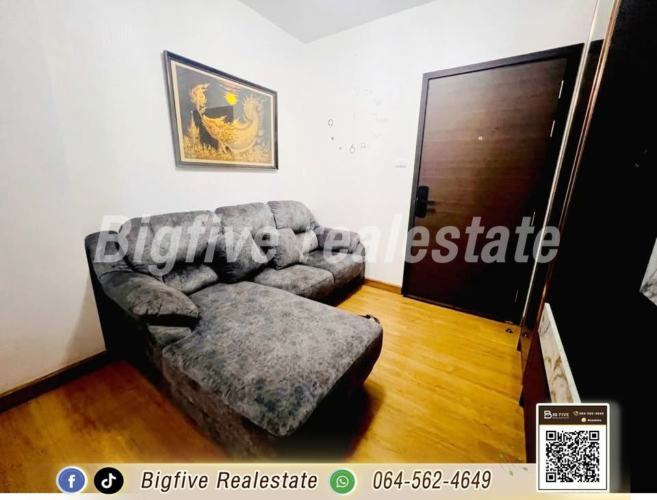 picture A68-070 Condo for rent at Supalai Veranda Rattanathibet, 46 sq m. Morning sun, large room✨ - 1/10