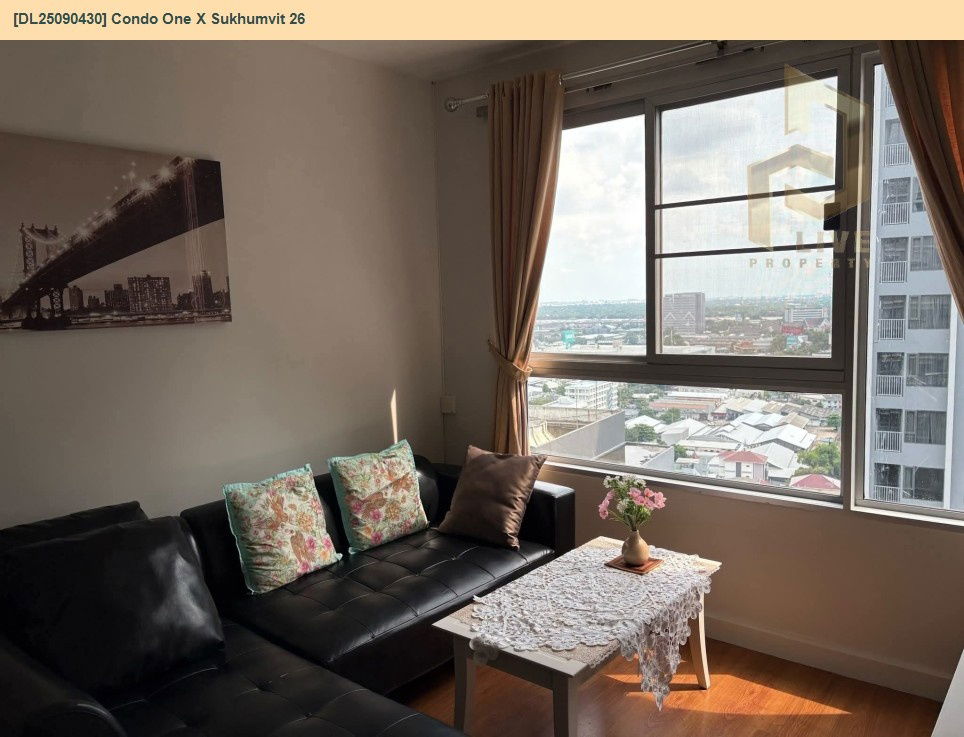 รูป DL25090430 ขาย คอนโด วัน เอ็กซ์ สุขุมวิท 26 (Condo One X Sukhumvit 26) พร้อมเข้าอยู่ โทรด่วน 0638692663 LineID@655ebbvc - รูปที่ 2/5