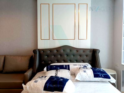 Condos for rent : For rent, Life One Wireless STUDIO, 33rd floor, near Central Chidlom.