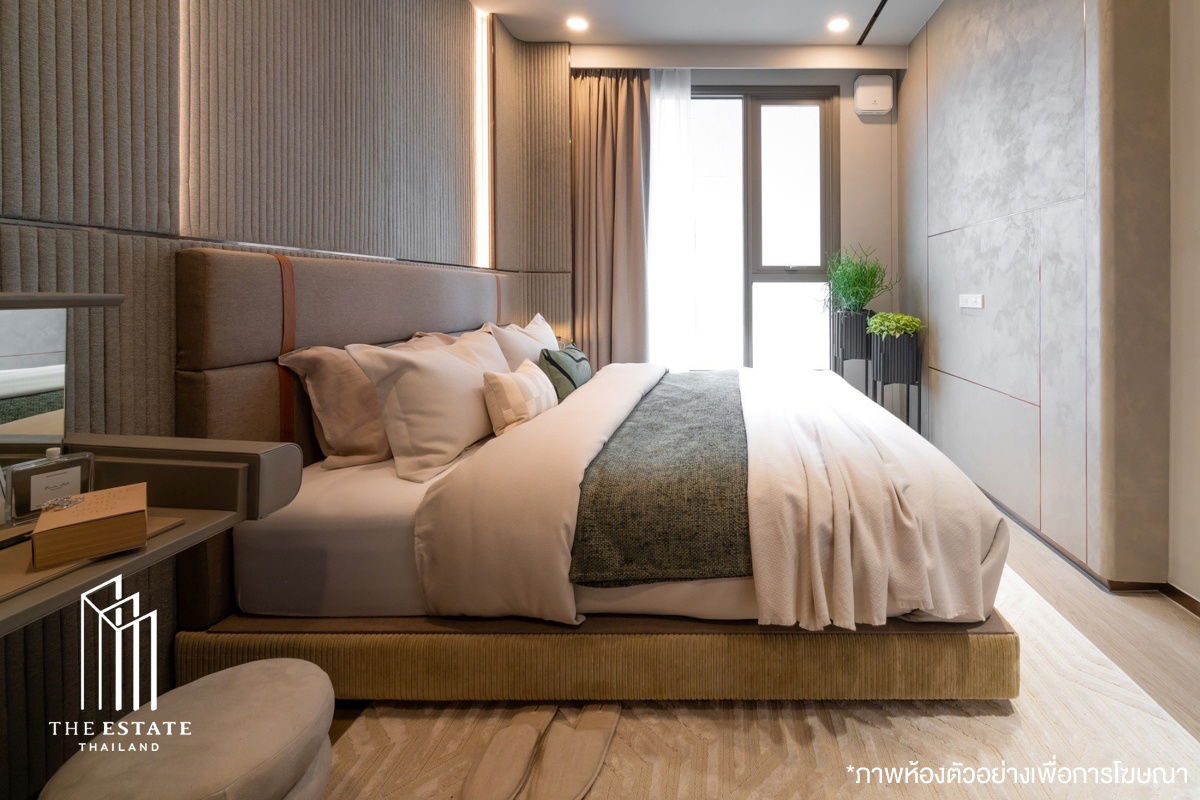 picture For sale: Whizdom The Forestias Destinia, a rare layout unit with a 40.74 sq.m. unit. Only 2 units per floor offer open views of Suvarnabhumi Airport  - 1/10