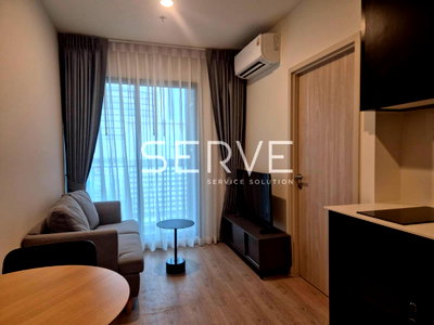Condos for rent : 1 Bed 1 Bath Nice Room Fully furnished New Condo Good Location Close To MRT Phra Ram 9  220 m @ NUE District R9
