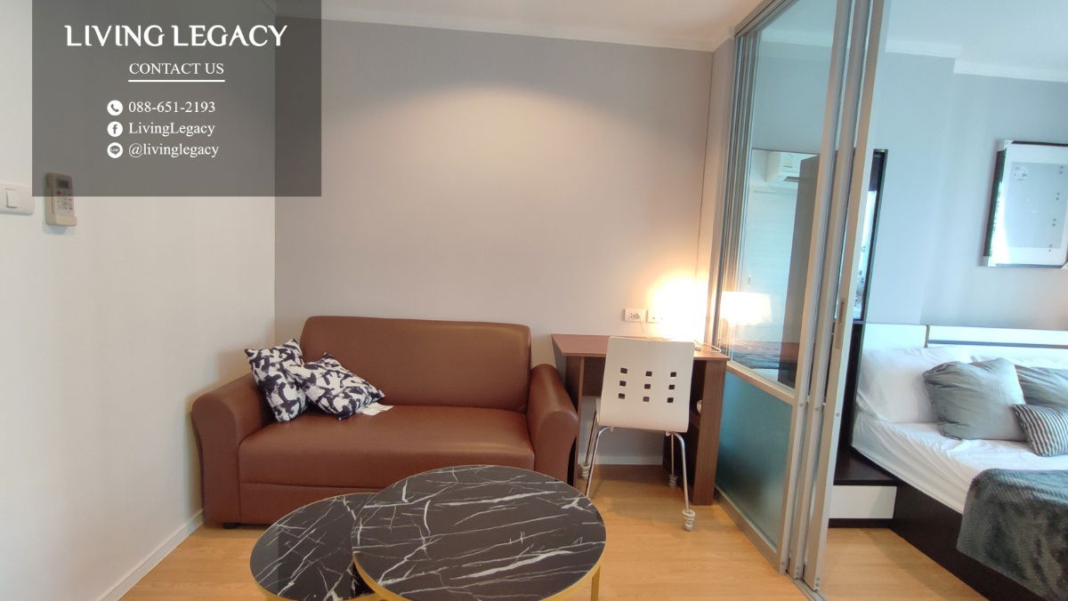 picture LT46A4EH Condo For Rent Lumpini Place Srinakarin - Huamark Station 26 Sq.M. Floor 24 Building A line id : @livinglegacy - 7/14
