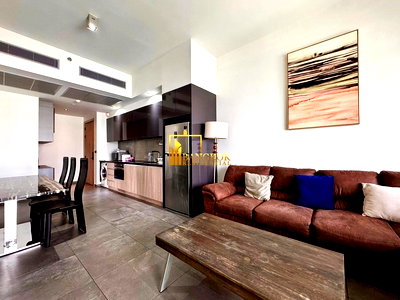 Condos for rent : The Lofts Asoke | Chic 2 Bedroom Condo For Rent Near MRT - BR11673CD