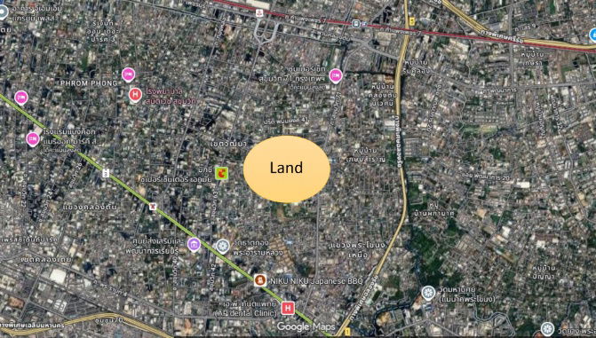 picture Urgent!! Land for sale in Pridi Banomyong Soi 25, Sukhumvit 71. - 1/4