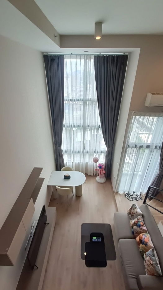 รูป ❗️IDEO RAMA9 ASOKE  Duplex ไฮบริด 1 ห้องนอน 37 ตร.ม. วิวสูงบนชั้น 30 เพดานสูง 4.5 เมตร❗️ - รูปที่ 3/8