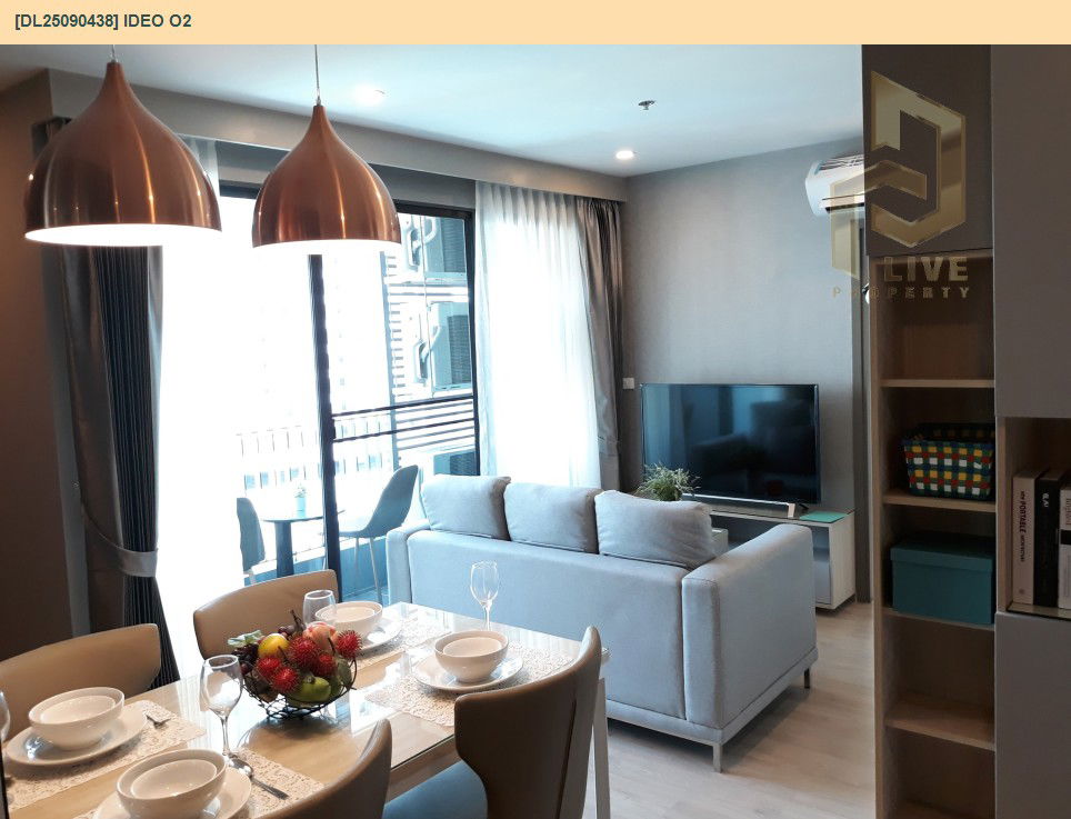 picture DL25090438 Condo for rent, IDEO O2 near BTS Bang Na, ready to move in, call urgently 0800343450 LineID @655ebbvc - 4/12