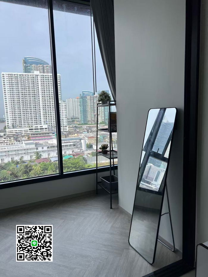 picture 1BR @ Chapter Charoenakorn-Riverside (line ID: yiyobkk) - 11/17