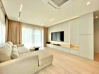 Houses for rent Bang Plee Samut Prakarn : TA8088📲LineID @556ryccg 🏡209 sqm Land 222sqm 4 Bedroom 2 Parking Fully furnished CENTRO BangNa near MEGA Bangna & IKEA