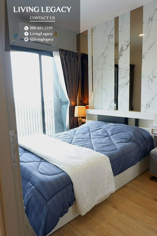 รูป LUXK7QT1 ให้เช่าคอนโด The Rich Rama 9 - Srinakarin 27 ตร.ม. ชั้น 12 line id : @livinglegacy - รูปที่ 3/15