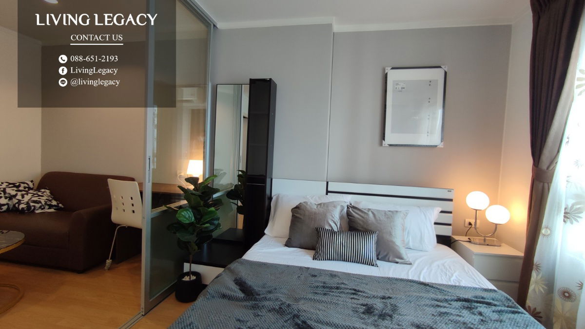picture LT46A4EH Condo For Rent Lumpini Place Srinakarin - Huamark Station 26 Sq.M. Floor 24 Building A line id : @livinglegacy - 4/14