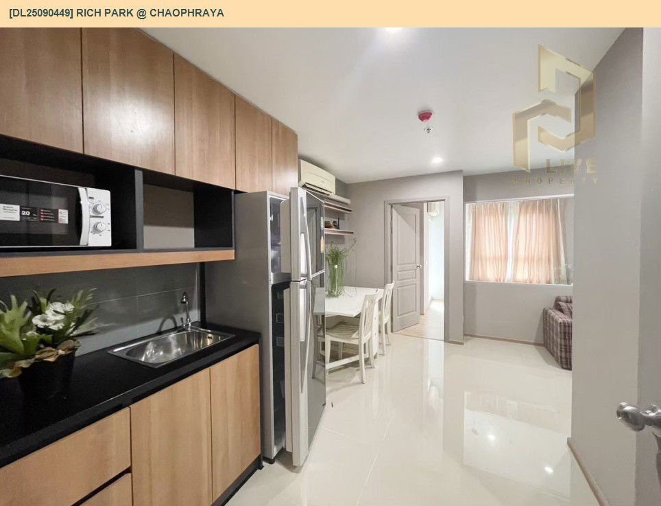 picture DL25090449 Condo for rent, Rich Park @ Chaophraya near MRT ไทรม้า, ready to move in, call urgently 0614453194 LineID @162cjixi - 6/9