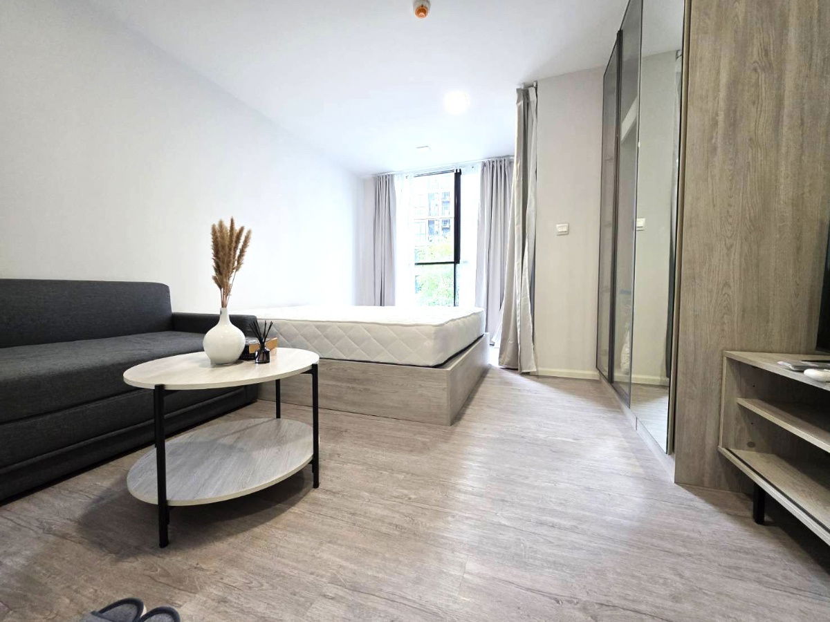 picture For rent Atmoz  Tropical Bangna  1 bedroom, 1 bathroom, 4th floor, Building E, 24 sq m, closed kitchen - 1/10