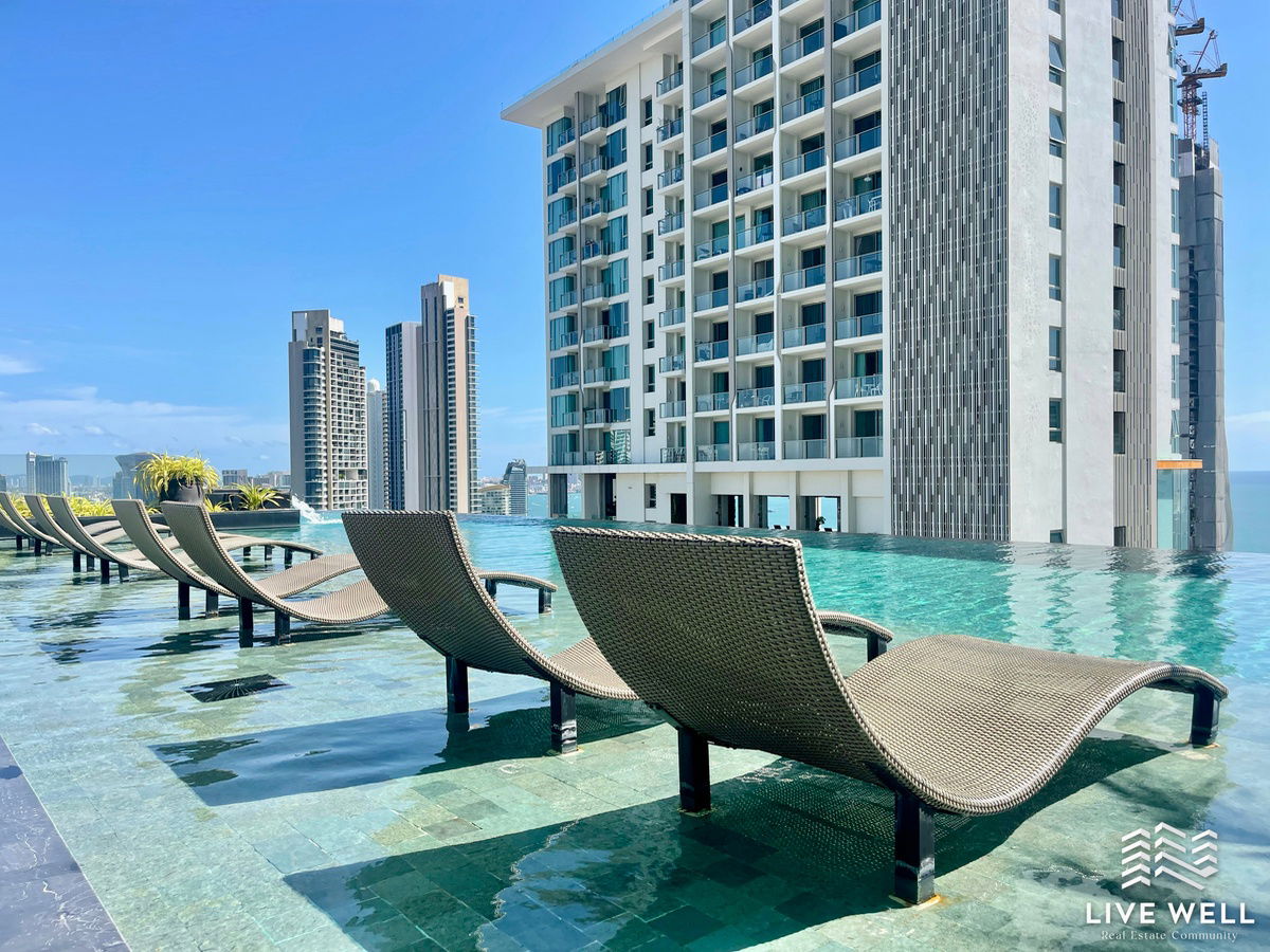 รูป The Riviera Wongmat Beach SeaView Corner unit  - รูปที่ 23/30