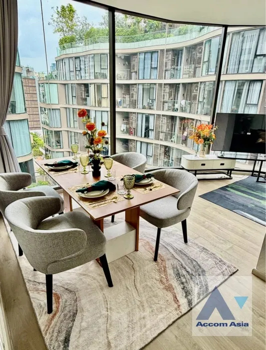 รูป 🔼🔽 AccomA 📩 Fully Furnished 2 BR Condominium @Fynn Asoke (AA43588) - รูปที่ 3/9