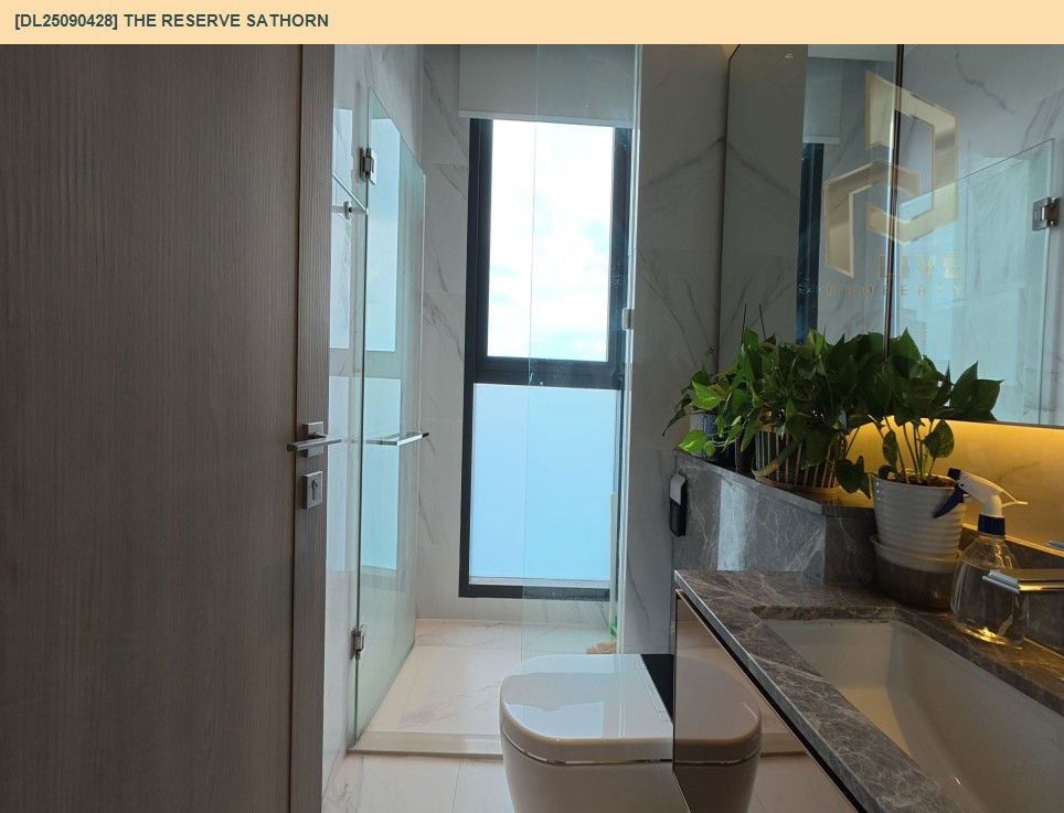 picture DL25090428 Condo for rent, The Reserve Sathorn near BTS Chong Nonsi, ready to move in, call urgently 0653619502 LineID @534wlwof - 20/21