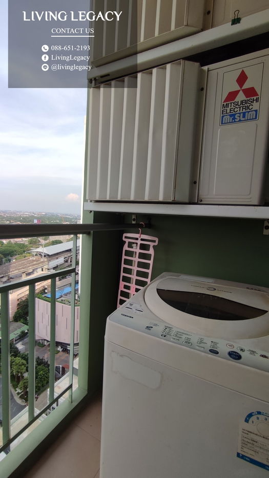 picture LT46A4EH Condo For Rent Lumpini Place Srinakarin - Huamark Station 26 Sq.M. Floor 24 Building A line id : @livinglegacy - 8/14