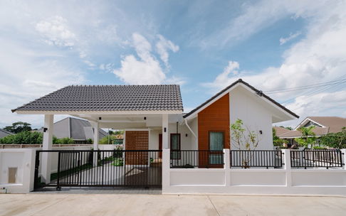 บ้านสร้างใหม่ป่างิ้ว สารภี น้ำไม่ท่วม!!