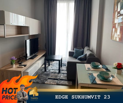 🔥 Edge Sukhumvit 23🔥 Fully furniture and Ready to move in //Ask more info LineID:@thirdproperty 