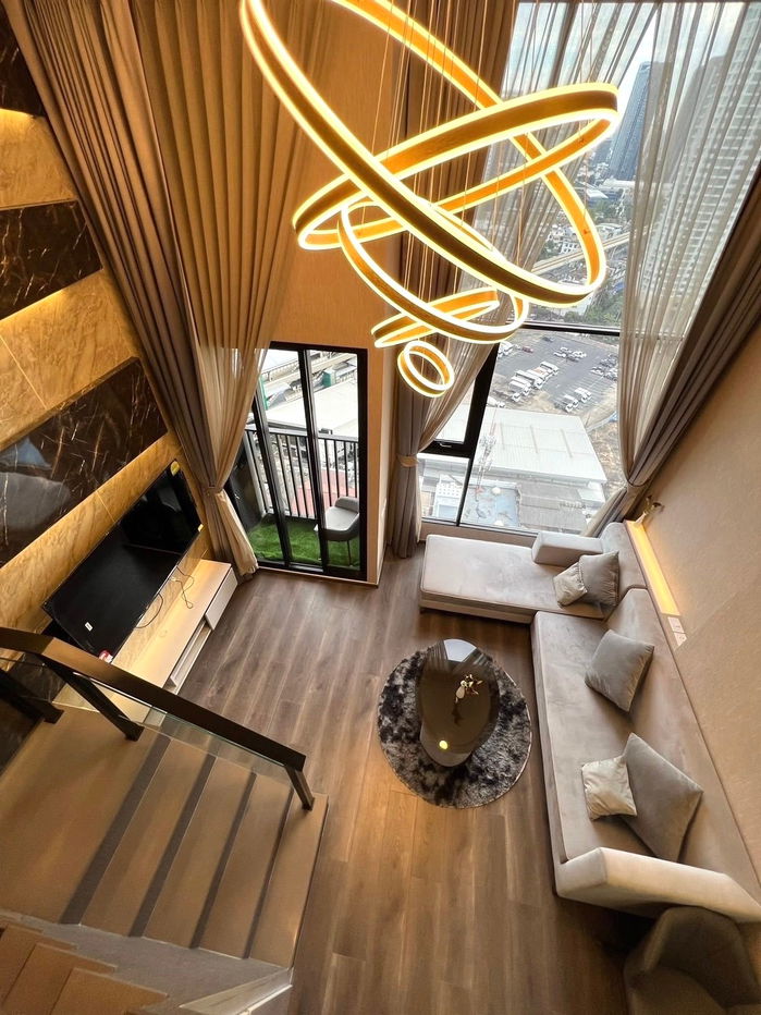 picture 🏙Duplex 2 🔥Knightsbridge space Ratchayothin🔥🚅 Next to BTS Phaholyothin 24,Major Ratchayothin ☎️Tel/What App:0917061999 Khun Kwa - 3/12