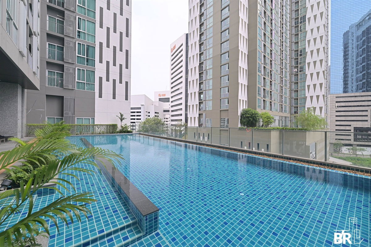 รูป  Noble Revolve Ratchada ✨ ห้องว่าง เฟอร์ครบ 🛋️ ใกล้ MRT ศูนย์วัฒนธรรม  - รูปที่ 7/7