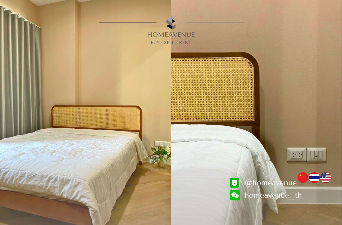 picture Condolette Midst Rama 9 ✨ Renovated unit, ready to move in 🚇 Next to MRT Rama 9 | Line: @homeavenue 💥HA-757 - 3/5