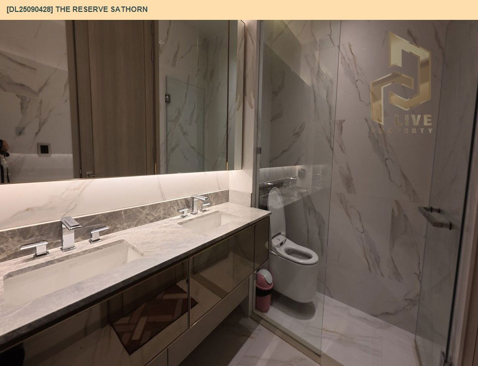 picture DL25090428 For sale The Reserve Sathorn, ready to move in, call 0638692663 LineID@655ebbvc - 17/20