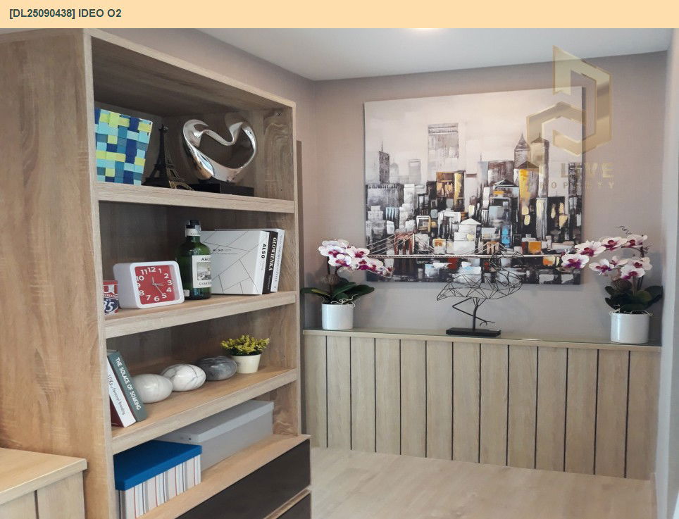 picture DL25090438 Condo for rent, IDEO O2 near BTS Bang Na, ready to move in, call urgently 0800343450 LineID @655ebbvc - 9/12