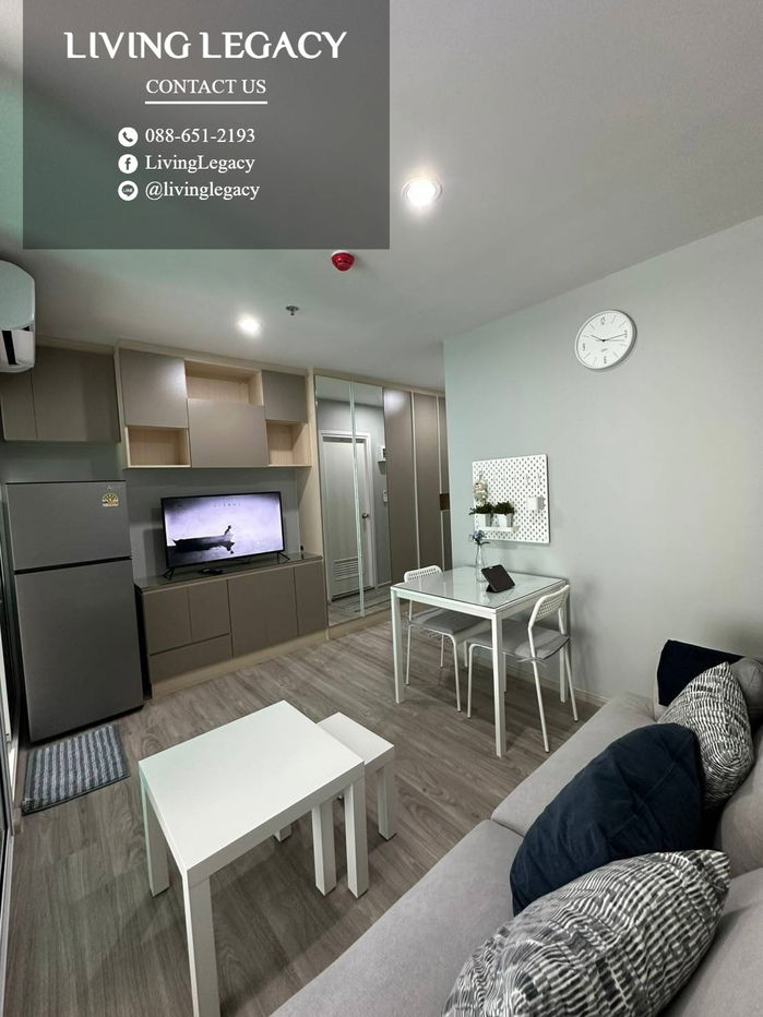 picture ST2DC9 Condo For Rent Regent Home Bangna 28 Sq.M. Floor 19 Building A line id : @livinglegacy - 5/14