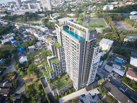 ขายพลัส คอนโด ราคาสุดคุ้ม ทำเลทอง แหล่งชุมชน ใจกลางเมืองศรีราชา  