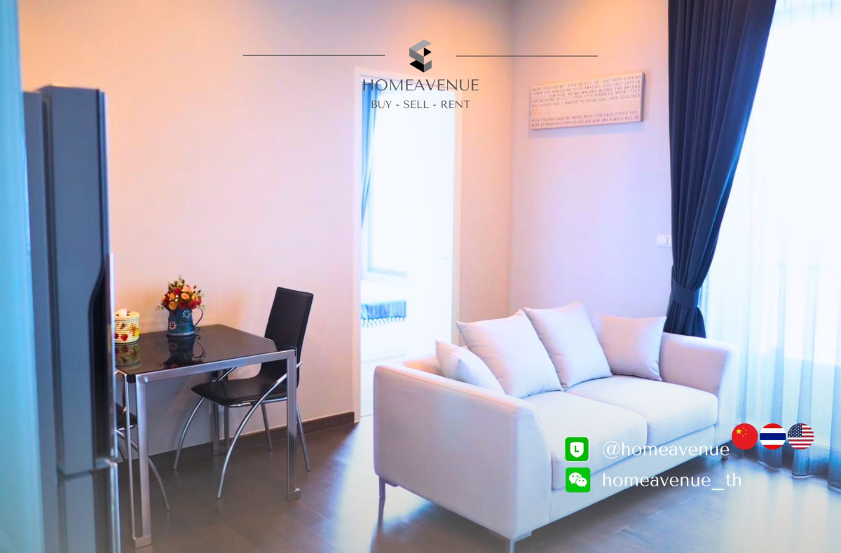 picture Q Asoke ✨ Renovated unit, ready to move in 🚇 Next to MRT Phetchaburi | Line: @homeavenue 💥HA-921 - 3/6