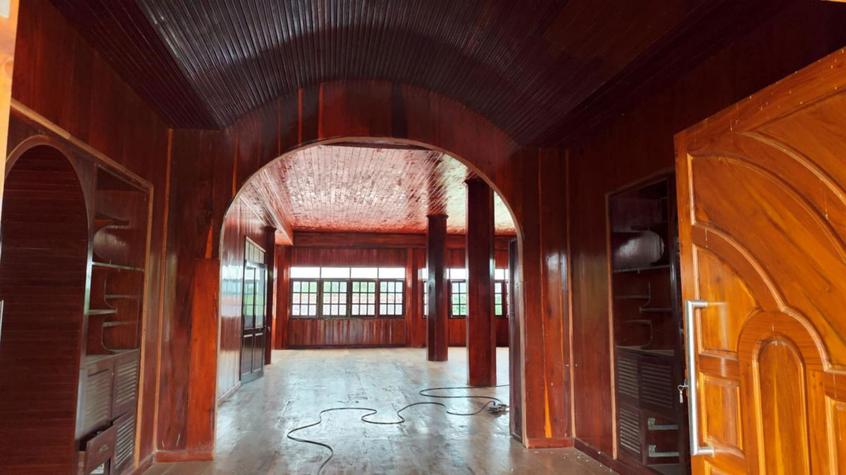 รูป  ขายบ้านพร้อมที่ดิน 2 ไร่ – อ.ท่ามะกา จ.กาญจนบุรี บรรยากาศโปร่ง โล่ง สงบ เหมาะพักอาศัย หรือทำบ้านสวน - รูปที่ 10/12