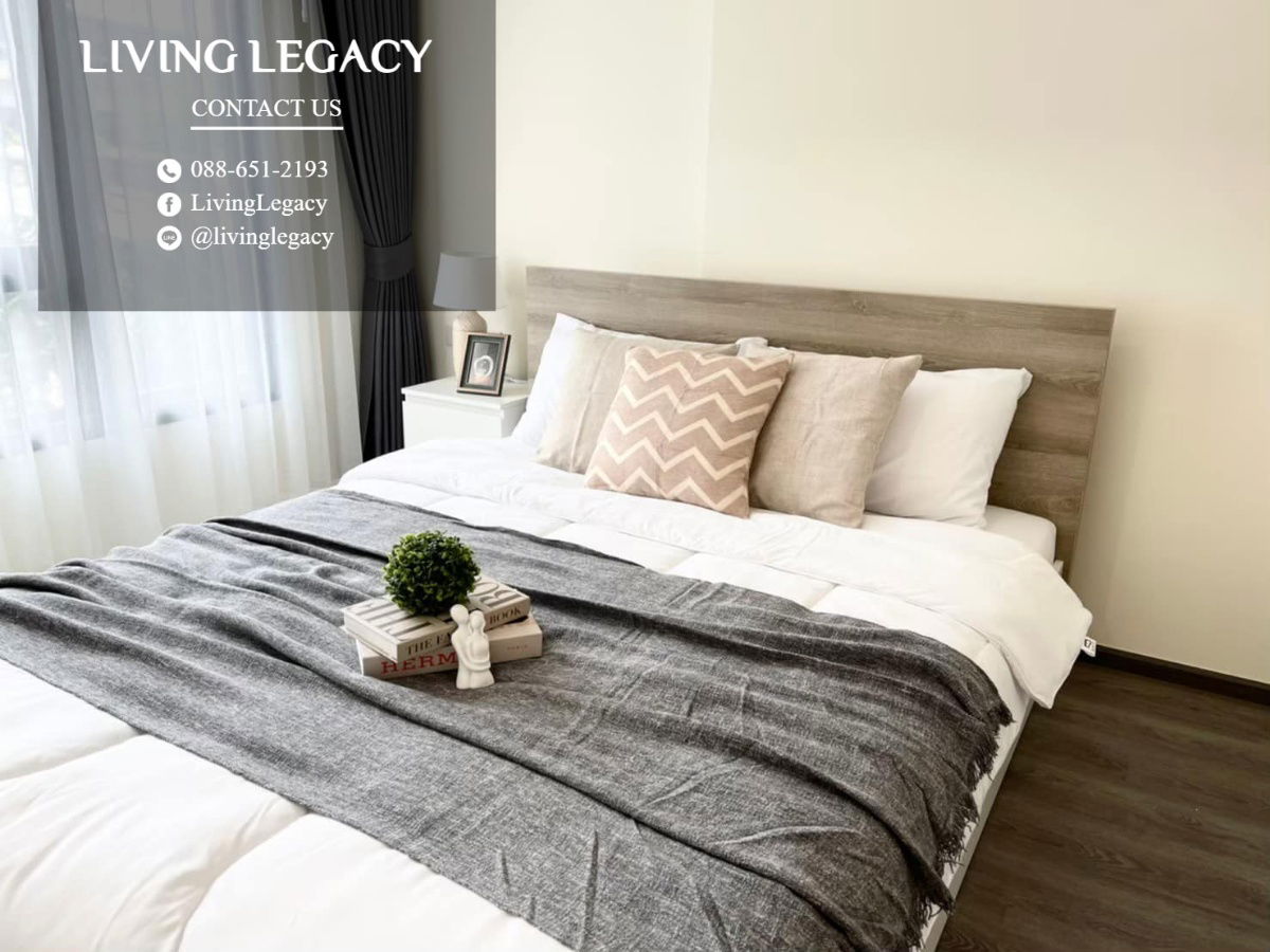 picture LWHPZR4H Condo For Rent Rich Park @ Triple Station 30 Sq.M. Floor 3 line id : @livinglegacy - 5/10