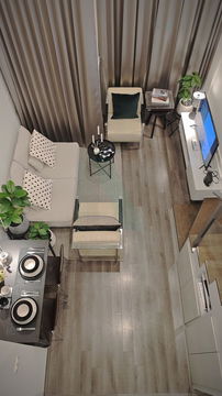 🔺 For Sell Condo KNIGHTSBRIDGE SPACE RAMA 9 Building 1, Floor 27,Duplex, Room size 33 sqm