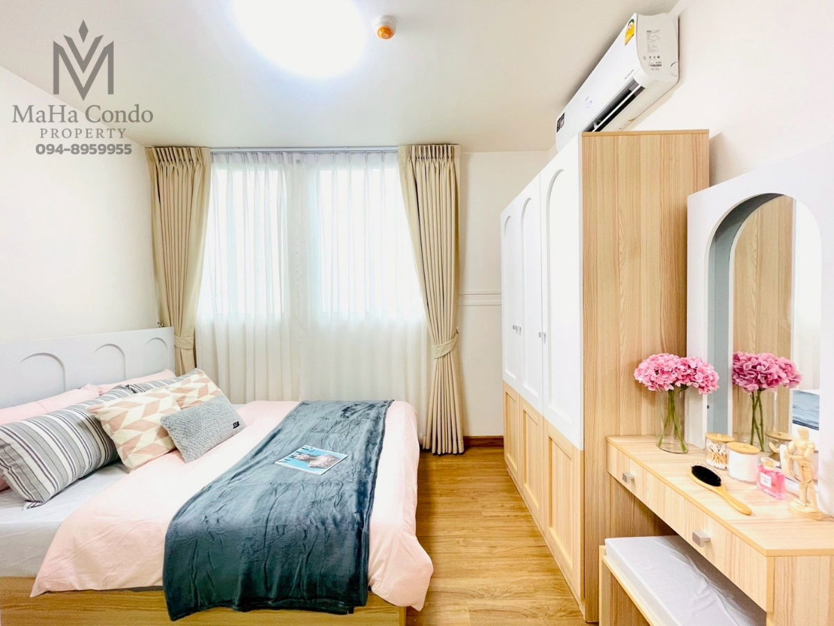 รูป  ให้เช่า Bliz Condo Rama IX – Huamak หัวหมาก พร้อมอยู่ ห้องสวยกว้างสบาย  - รูปที่ 1/15