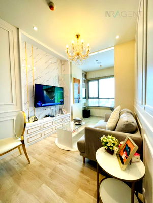 Condos for rent : 🔺 For Rent Condo NICHE MONO MEGA SPACE BANGNA Building 1, Floor 39,1 bed room, Room size 34.00 sqm