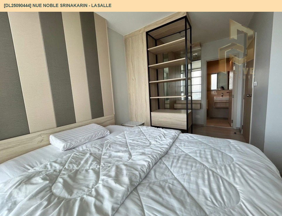 picture DL25090444 Condo for rent, Nue Noble Srinakarin - Lasalle near MRT ศรีลาซาล, ready to move in, call urgently 0800343450 LineID @655ebbvc - 5/9
