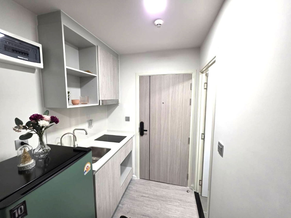 picture For rent Atmoz  Tropical Bangna  1 bedroom, 1 bathroom, 4th floor, Building E, 24 sq m, closed kitchen - 5/10