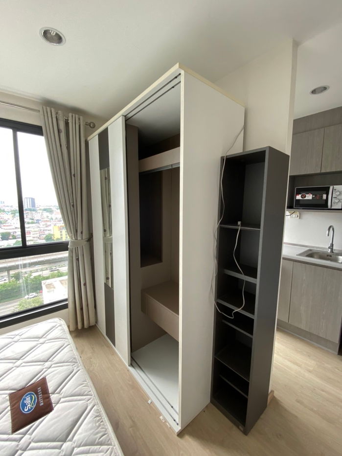 รูป (ว่าง7พฤศจิกายน68)ให้เช่าคอนโดIdeo Sathorn Thrapra - Studio 22ตรม. ชั้น12 - Line:@hac55 - รูปที่ 3/7